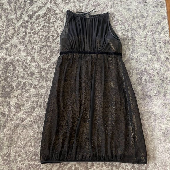Kay Unger Dresses & Skirts - Kay Unger New York Black & Gold Cocktail Dress